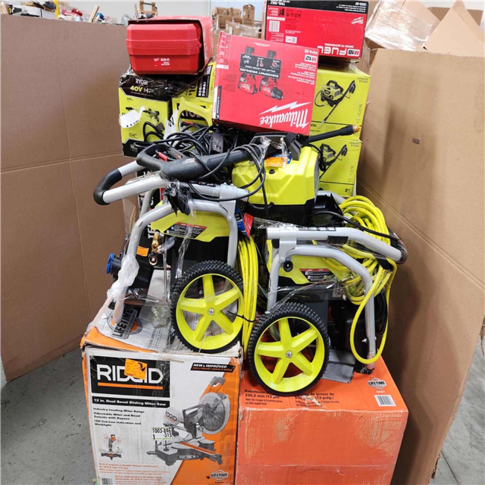 CALIFORNIA AS-IS TOOL PALLET