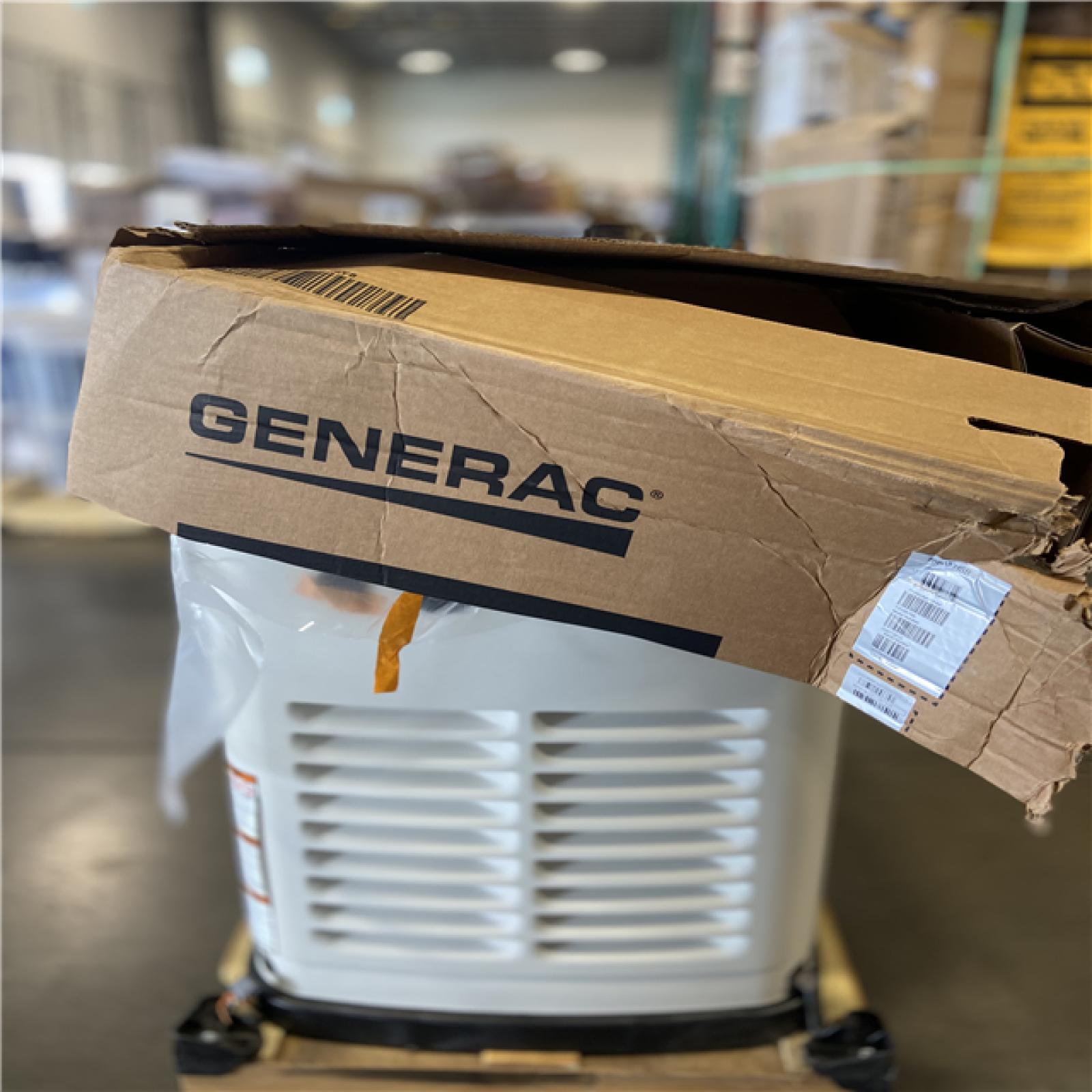 DALLAS LOCATION - Generac 26,000 Watt - Dual Fuel Air- Cooled Whole House Home Standby Generator