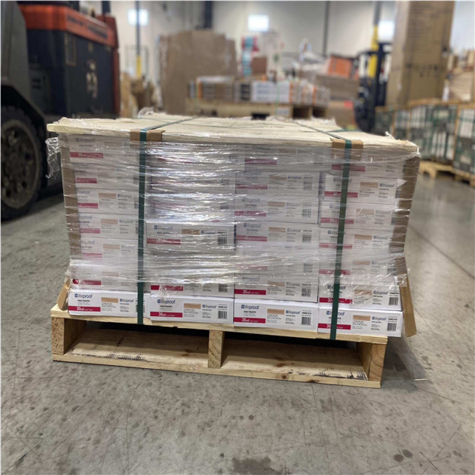 DALLAS LOCATION- Lifeproof Fresh Oak 30 MIL x 8.7 in. W x 48 in. L Vinyl Flooring PALLET (28 UNITS)