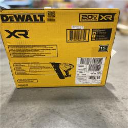 DALLAS LOCATION - DEWALT 20V MAX XR Lithium-Ion Cordless 15-Gauge Angled Finish Nailer (Tool Only)