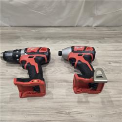 AS-IS Milwaukee 18V Cordless 2-Tool Drill/Driver and Impact Driver Kit