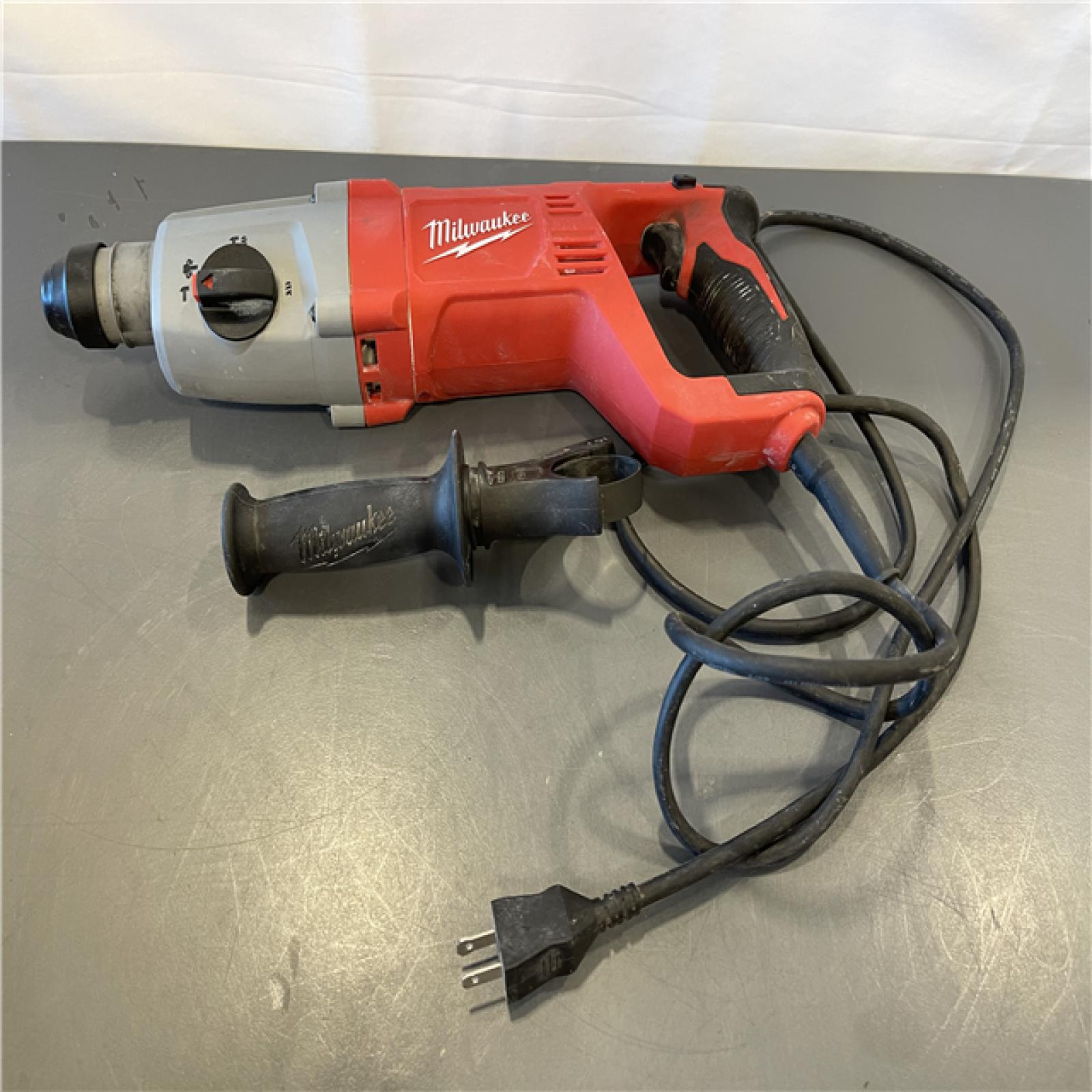 AS-IS - Milwaukee 1 in. SDS Plus D-Handle Rotary Handle w/ Case