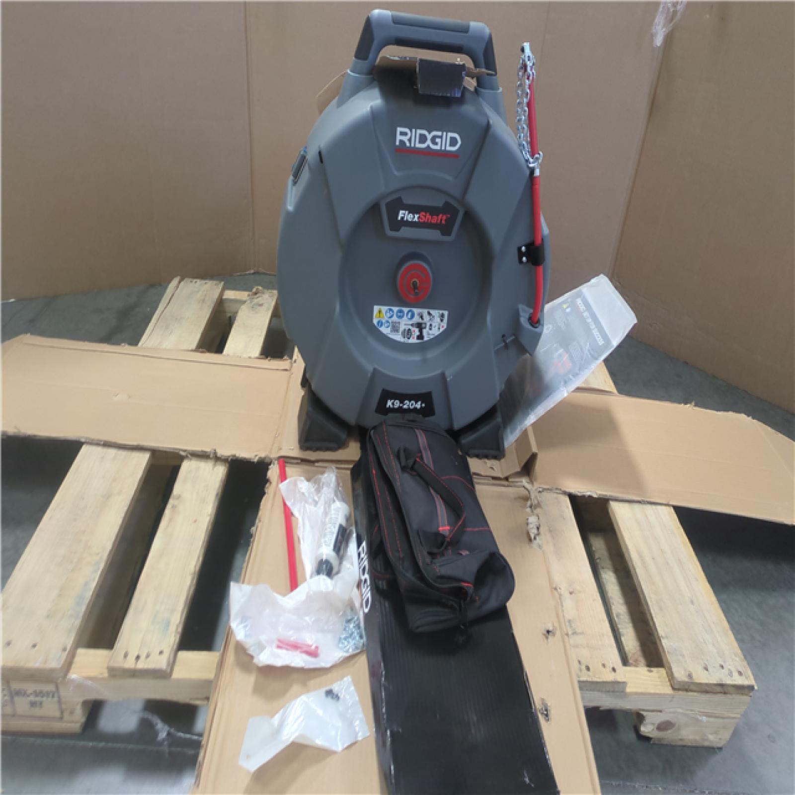 California AS-IS Ridgid FlexShaft Drain Cleaning Machine