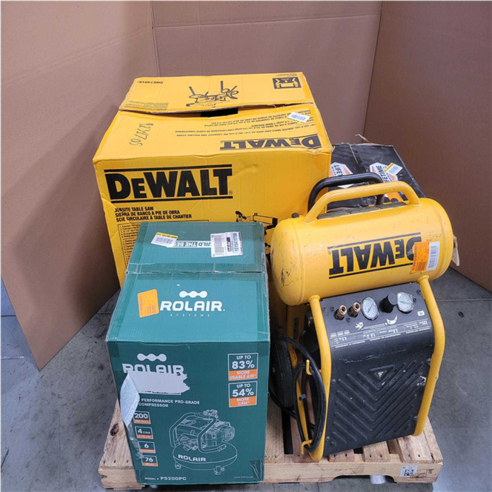 CALIFORNIA AS-IS OUTDOOR POWER EQUIPMENT