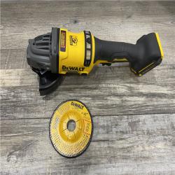 AS-IS DEWALT 60V MAX Cordless Brushless 4.5 in. to 6 in. Small Angle Grinder with Kickback Brake (Tool Only)