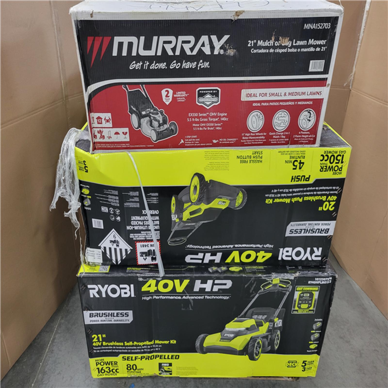 CALIFORNIA AS-IS OUTDOOR POWER EQUIPMENT