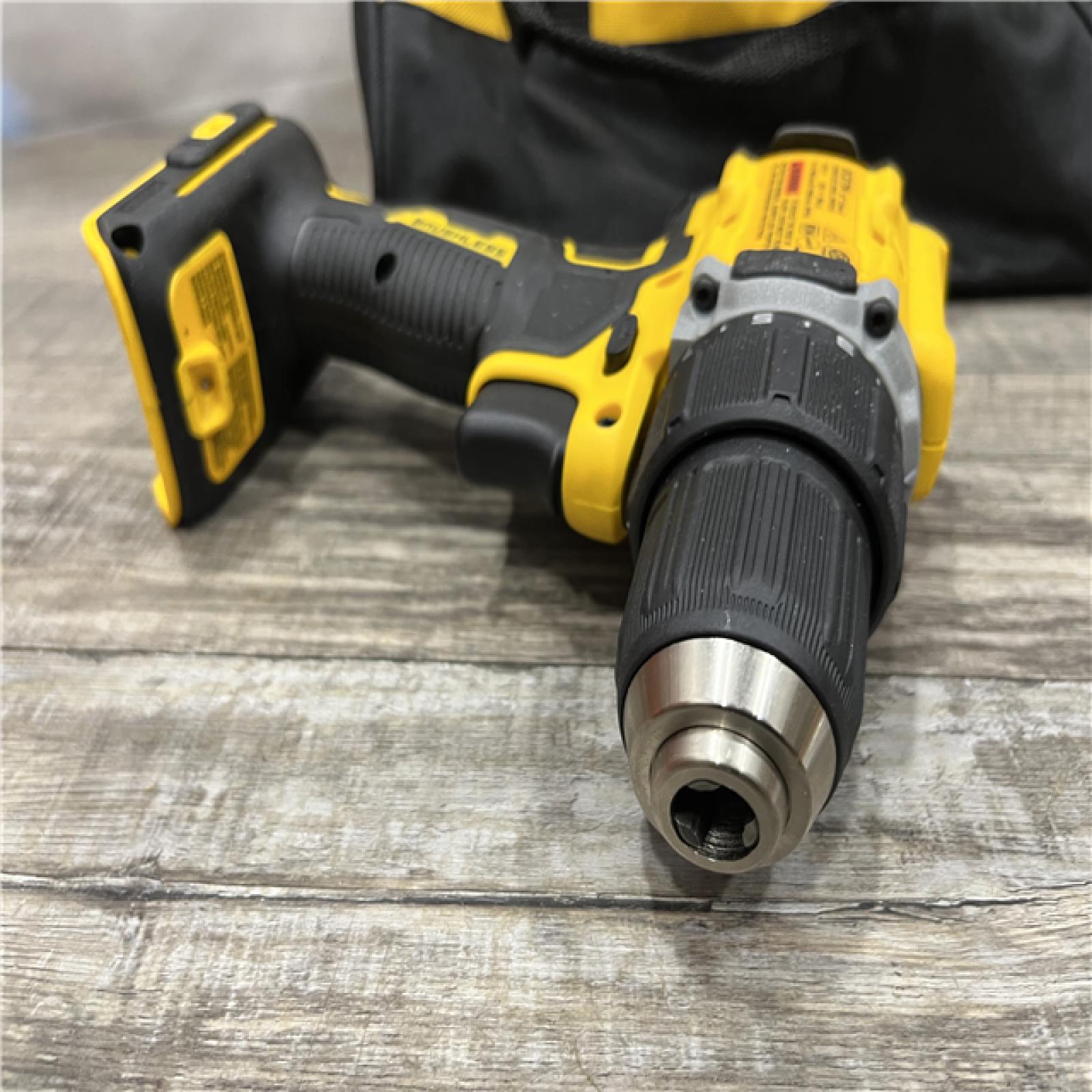 AS-IS DEWALT Atomic 20V Lithium-Ion Cordless Compact 1/2 in. Drill/Driver Kit
