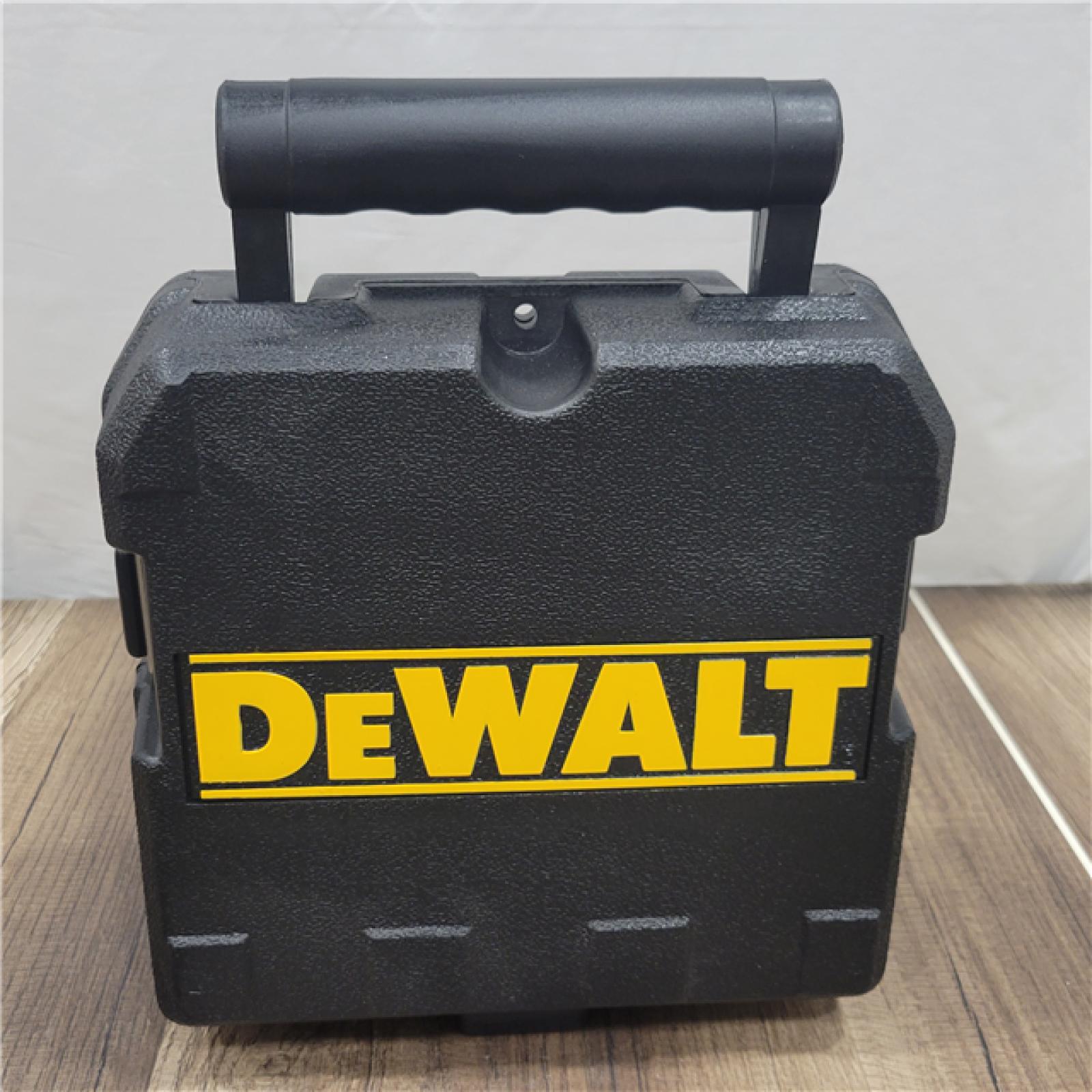 AS-IS Dewalt 165 ft. Red Self-Leveling 5-Spot & Horizontal Line Laser Level Kit w/ Case