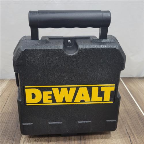 AS-IS Dewalt 165 ft. Red Self-Leveling 5-Spot & Horizontal Line Laser Level Kit w/ Case