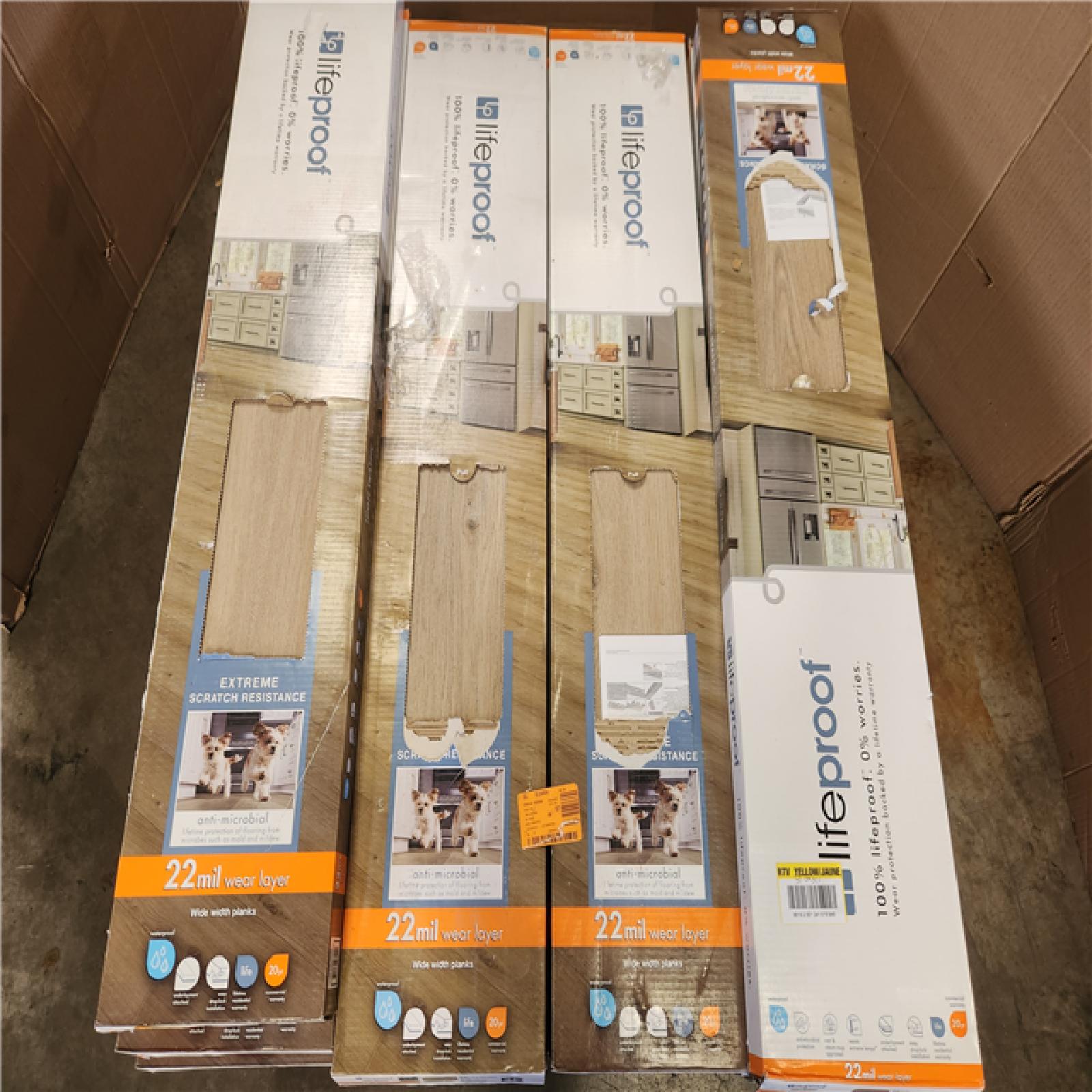 Phoenix NEW Lifeproof Cashiers Oak 22 MIL x 8.98 in. W x 48.03 in. L Waterproof Click Lock Vinyl Tile Flooring (628 sq. ft. /30 case)