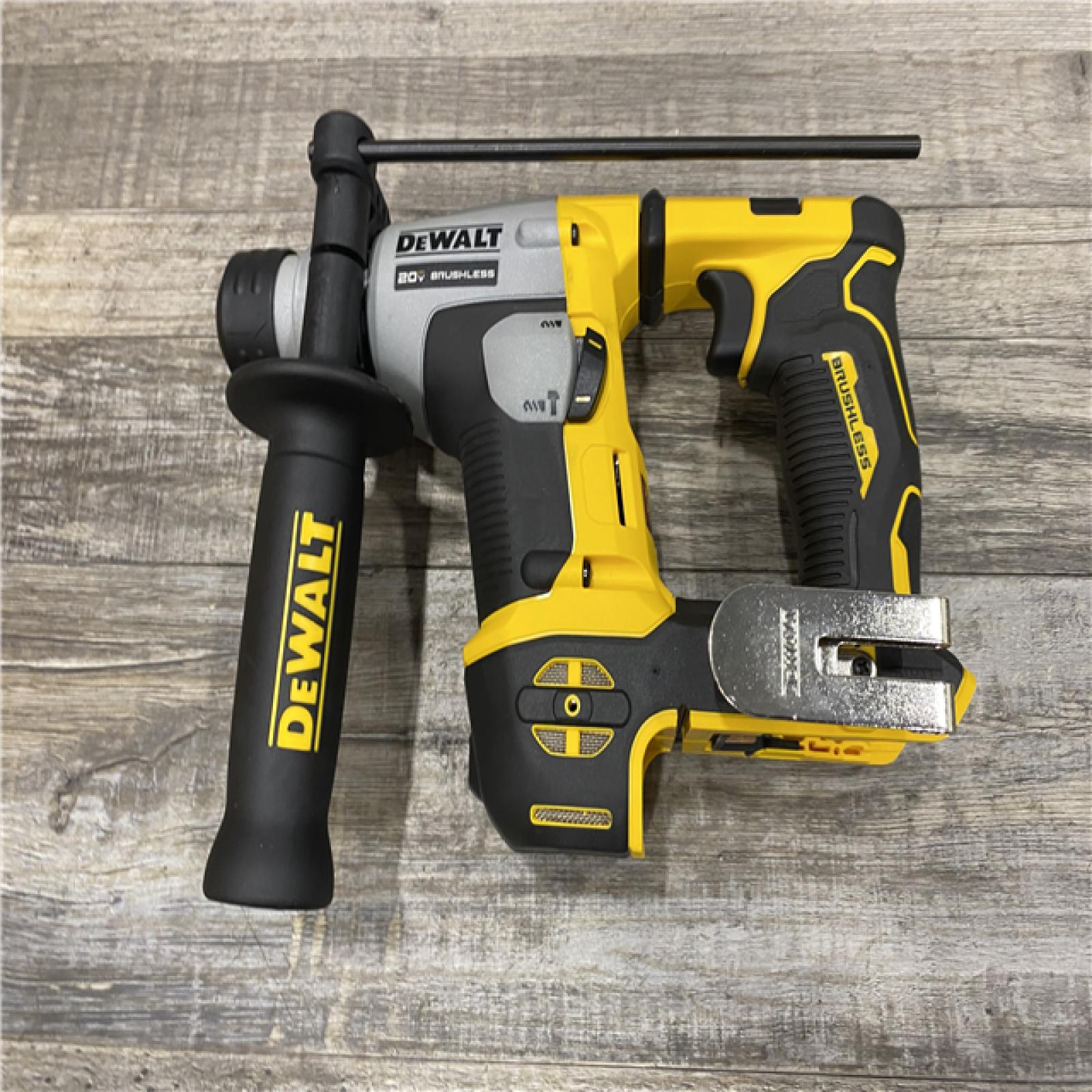 AS-IS DEWALT ATOMIC 20V MAX Cordless Brushless Ultra-Compact 5/8 in. SDS Plus Hammer Drill (Tool Only)