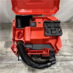 AS-IS Milwaukee FUEL 12-Volt Lithium-Ion Cordless 1.6 Gal. Wet/Dry Vacuum (Vacuum-Only)