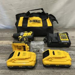 AS-IS DEWALT 20V XR Lithium-Ion Cordless Brushless 1/2 in. Drill/Driver Kit