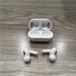 AS-IS Apple AirPods Pro (2nd Generation) with the USB-C MagSafe Charging Case