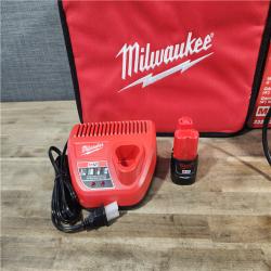 HOUSTON LOCATION - AS-IS MILWAUKEE M12 12V Lithium-Ion Cordless M-SPECTOR 360-Degree 4 Ft. Inspection Camera Kit