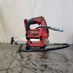 AS-IS- Milwaukee M18 18-Volt Lithium-Ion Cordless Grease Gun 2-Speed (Tool-Only)