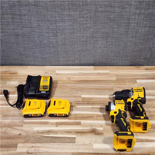 HOUSTON LOCATION - AS-IS DEWALT 2 TOOL COMBO KIT W/ (2) BATTERY & CHARGER