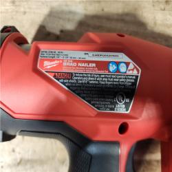 HOUSTON LOCATION - AS - IS Milwaukee FUEL 18-Volt Lithium-Ion Brushless Cordless Gen II 18-Gauge Brad Nailer (Tool-Only)