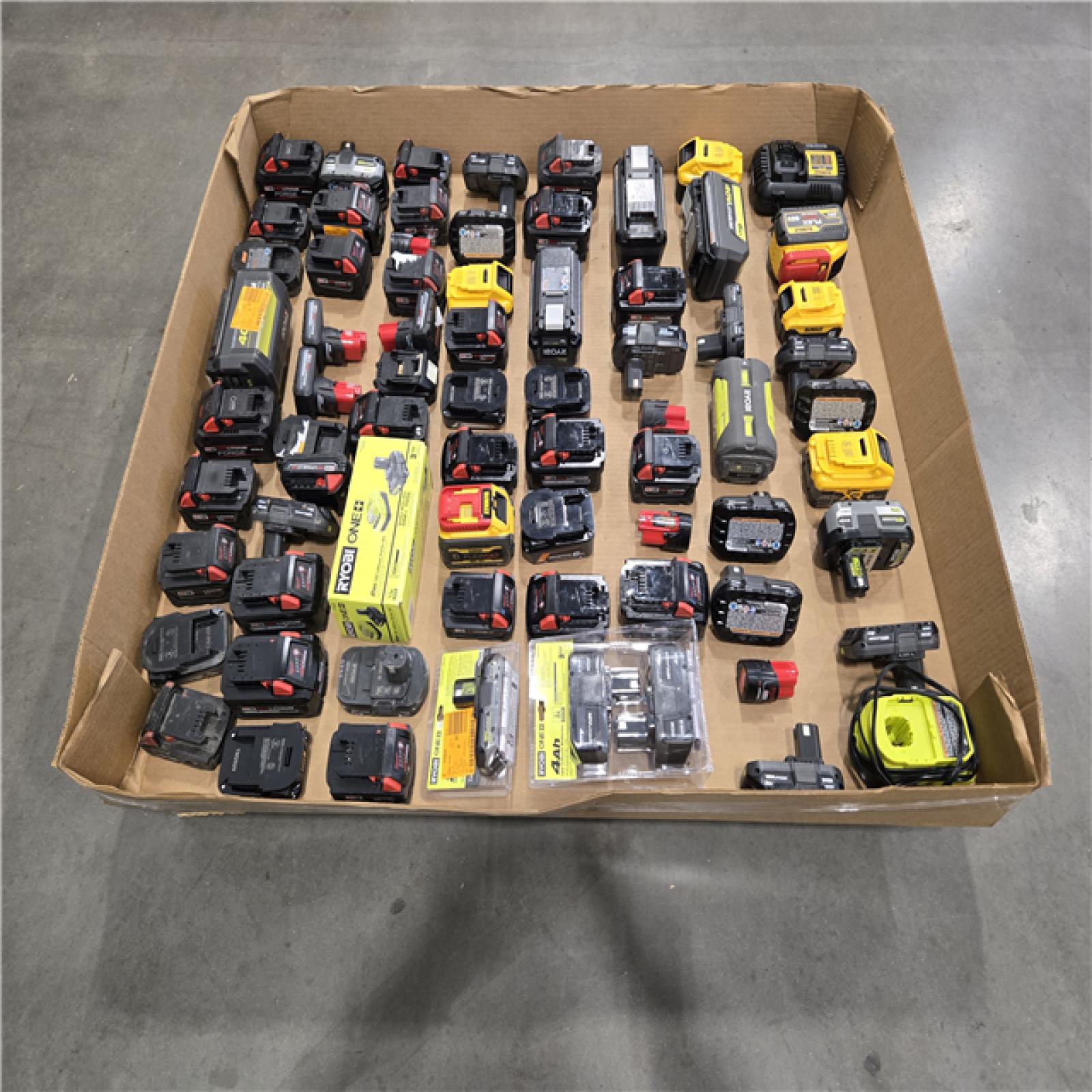 DALLAS LOCATION AS-IS- BATTERY PALLET