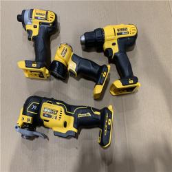 Excellent -  Dewalt 20V MAX 9-Tool Power-Tool Combo Kit W/ Soft Case Including 2 Batteries & Charger