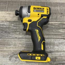 AS-IS DEWALT Atomic 20V Max Lithium-Ion Brushless Cordless Compact 1/4 in. Impact Driver Kit