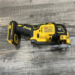 AS-IS DEWALT 20V MAX XR Cordless Brushless 3-Speed Oscillating Multi Tool Kit