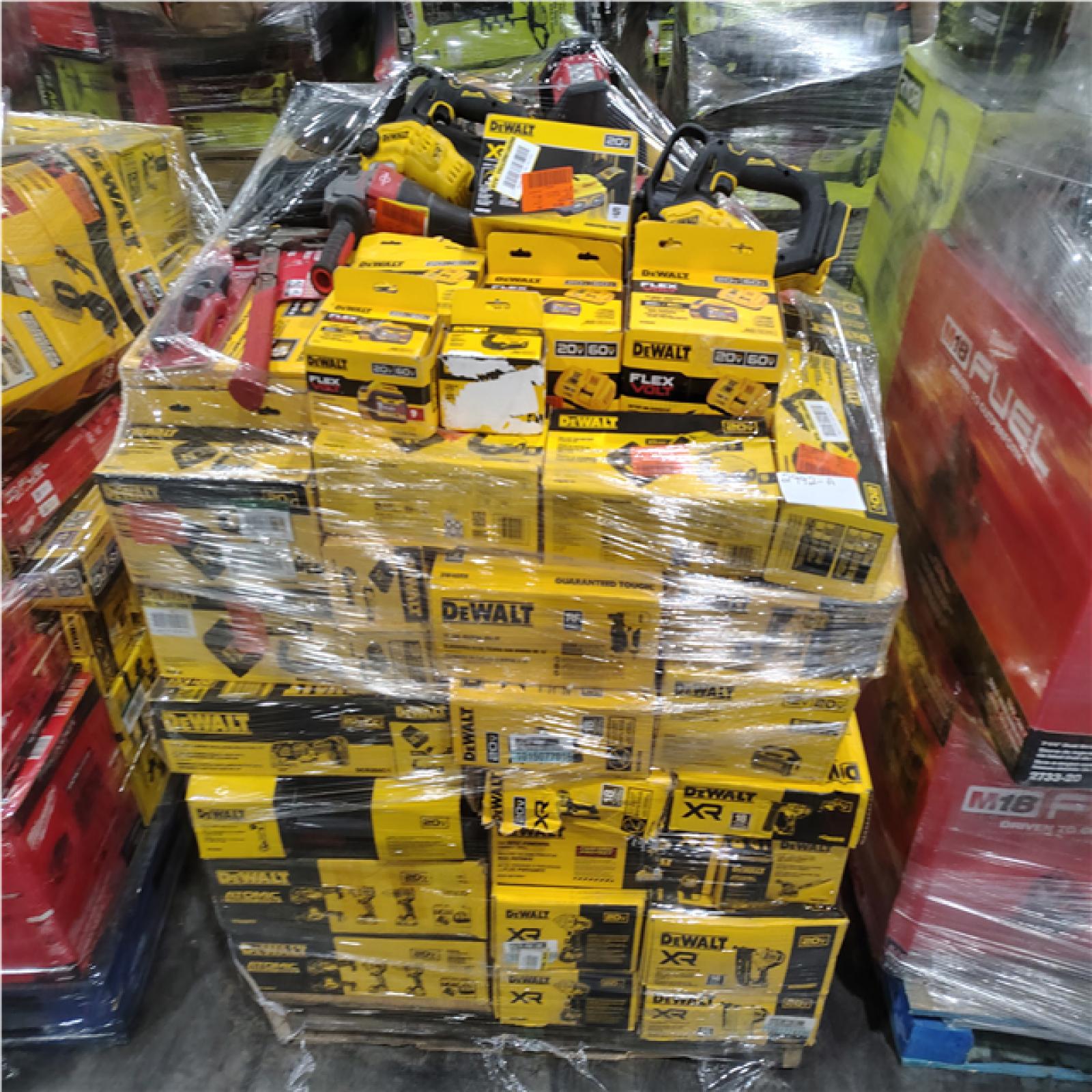 Pittston Location As-Is Power Tools Partial Truckload (13 Pallets)  2992-A