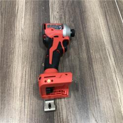 AS-IS Milwaukee  18V Lithium-Ion Brushless Cordless 1/4 in. Compact Impact Driver (Tool Only)