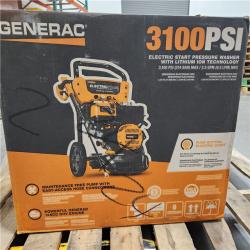Dallas Location- As-Is Generac 3100-PSI-2-5-GPM-Electric-Start-Gas-Pressure-Washer