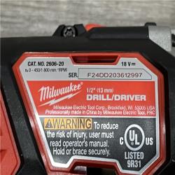 AS-IS Milwaukee 18V Lithium-Ion Cordless Drill Driver/Impact Driver Combo Kit