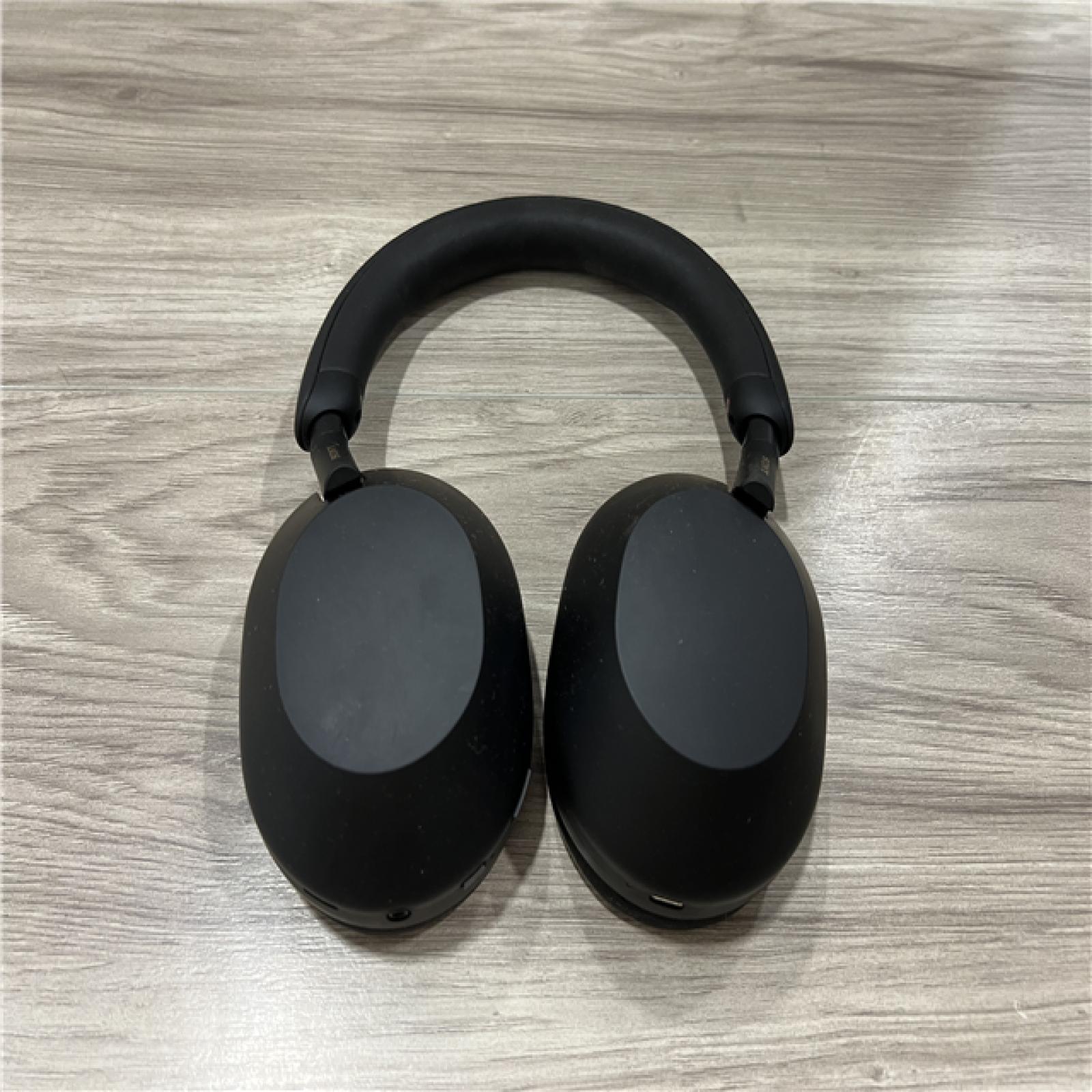 AS-IS Sony WH-1000XM5 Bluetooth Wireless Noise-Canceling Headphones - Black