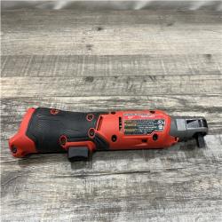 AS-IS Milwaukee FUEL 12V Lithium-Ion Compact 3/8 in. Cordless Ratchet (Tool-Only)