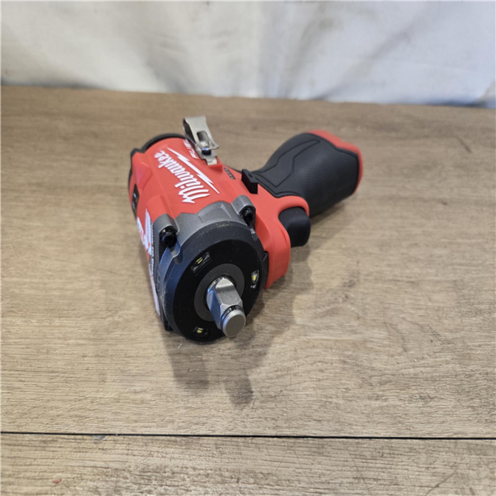 AS-IS Milwaukee FUEL 12V Cordless Stubby 1/2 in. Impact Wrench (Tool-Only)