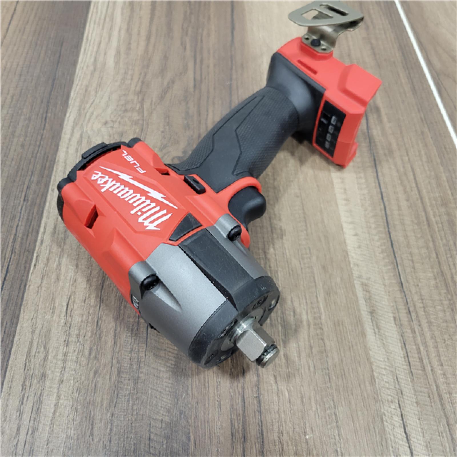 GOOD Milwaukee M18 18V Fuel 1/2  Mid-Torque Impact Wrench Cordless Lithium-Ion Brushless with Friction Ring 2962-20