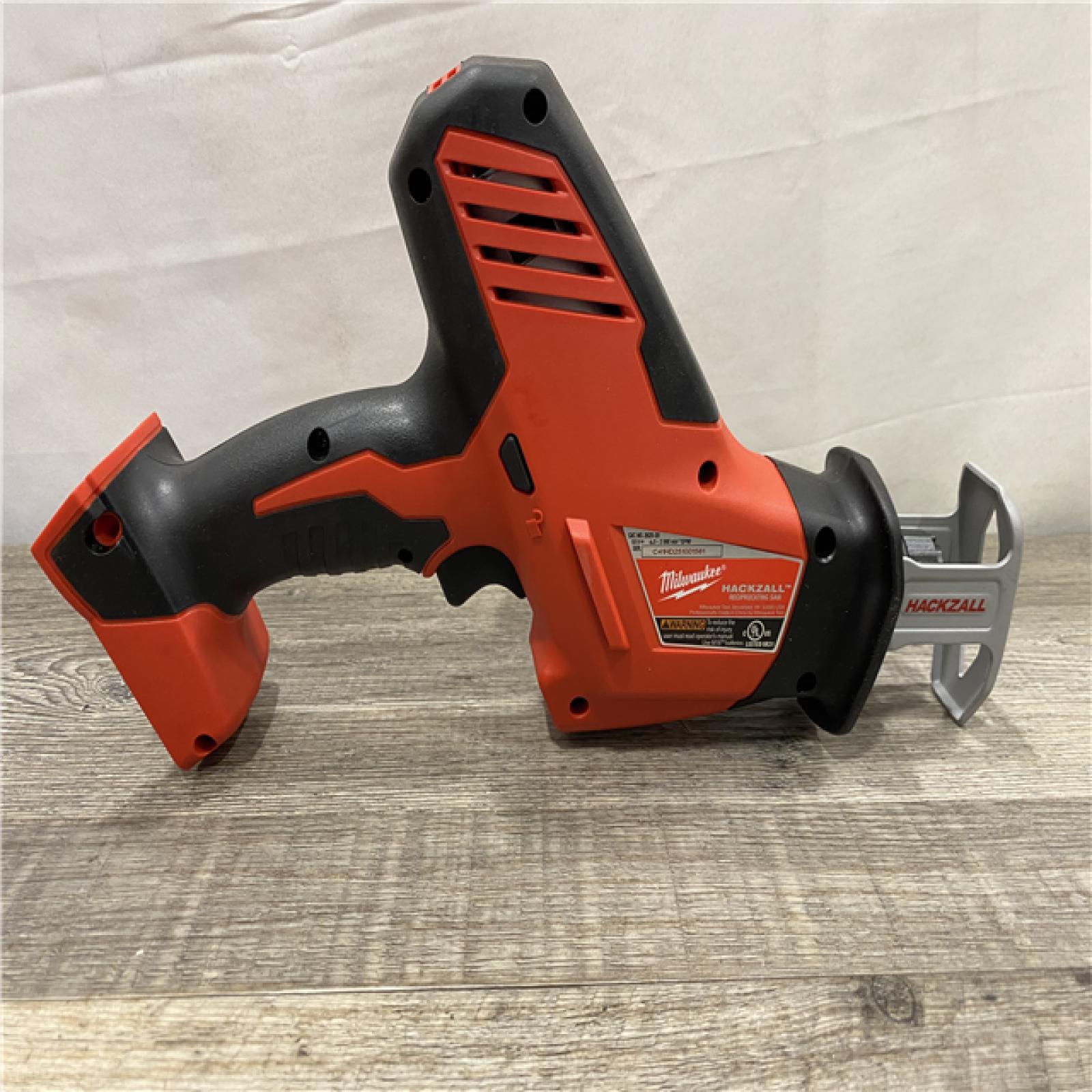 AS-IS  Milwaukee 18V Lithium-Ion Cordless HACKZALL Reciprocating Saw (Tool-Only)