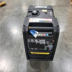 CALIFOR IA AS-IS NEW CHAMPION 6500-WATT GENERATOR W/ CO SHIELD