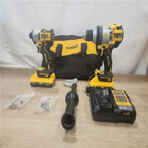AS-IS- DEWALT 20V MAX Lithium-Ion Cordless 2-Tool Combo Kit