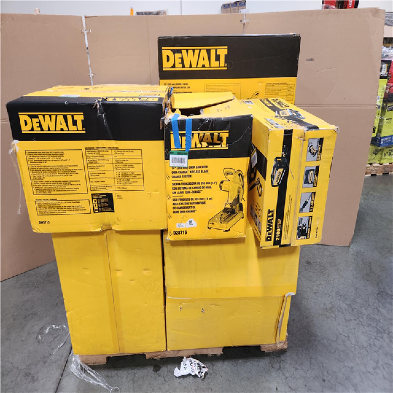 CALIFORNIA  AS-IS TOOL PALLET