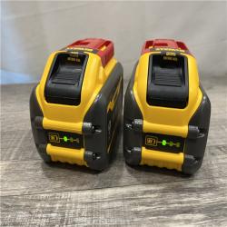 LIKE NEW - DEWALT FLEXVOLT 20-Volt /60-Volt MAX Lithium-Ion 9.0Ah Battery (2-Pack)