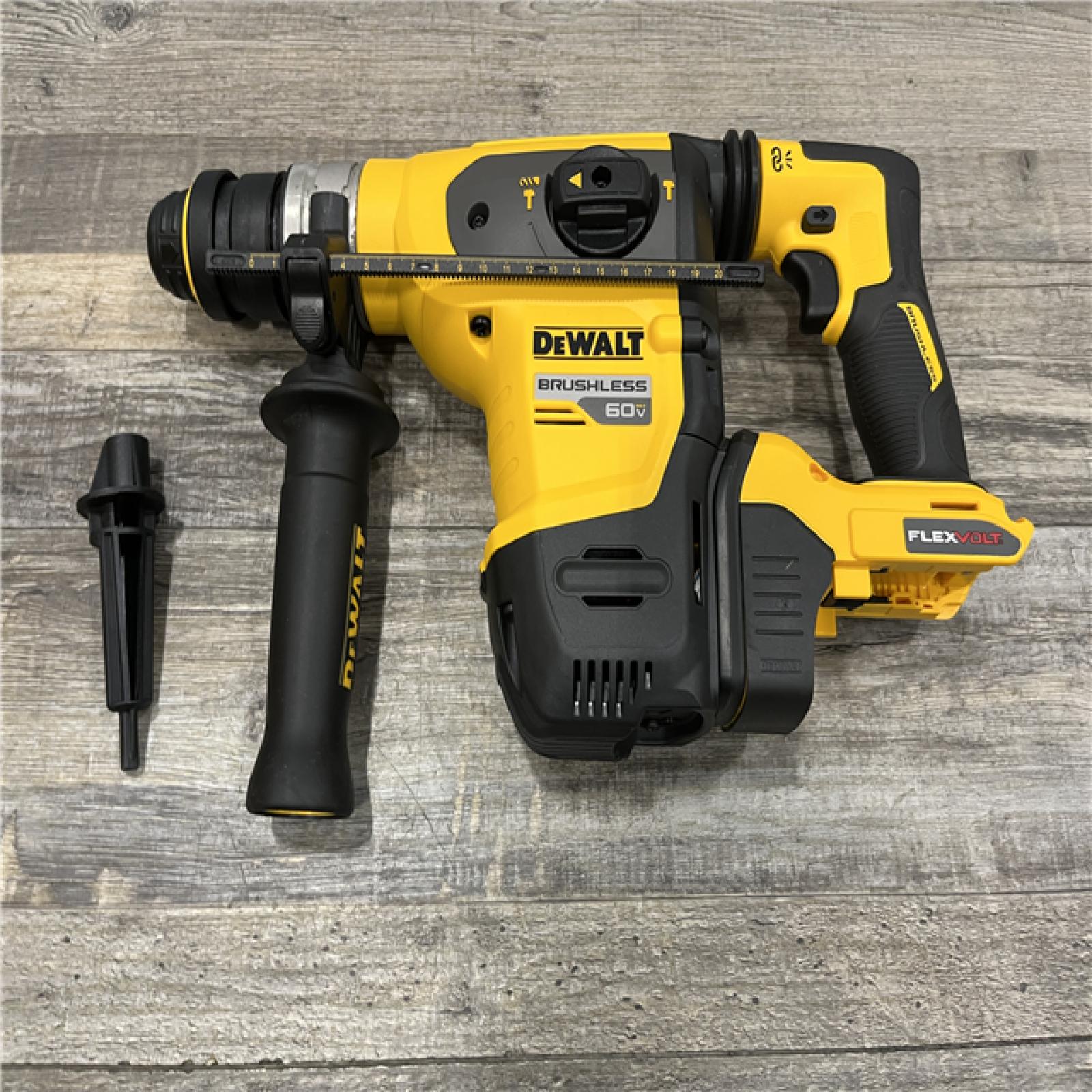AS-IS DEWALT FLEXVOLT 60V MAX Cordless 1-1/4 in. SDS Plus Rotary Hammer (Tool Only)