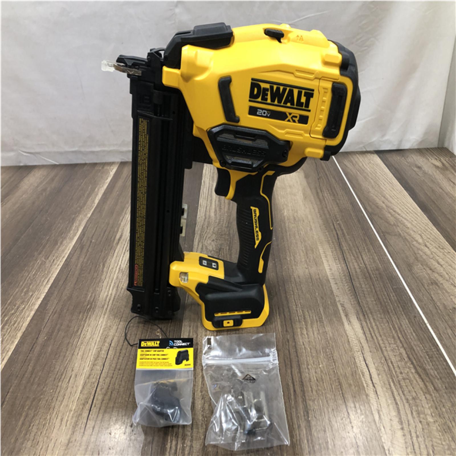 AS-IS DEWALT 20V MAX XR 18 Gauge Cordless Brad Nailer (Tool Only)