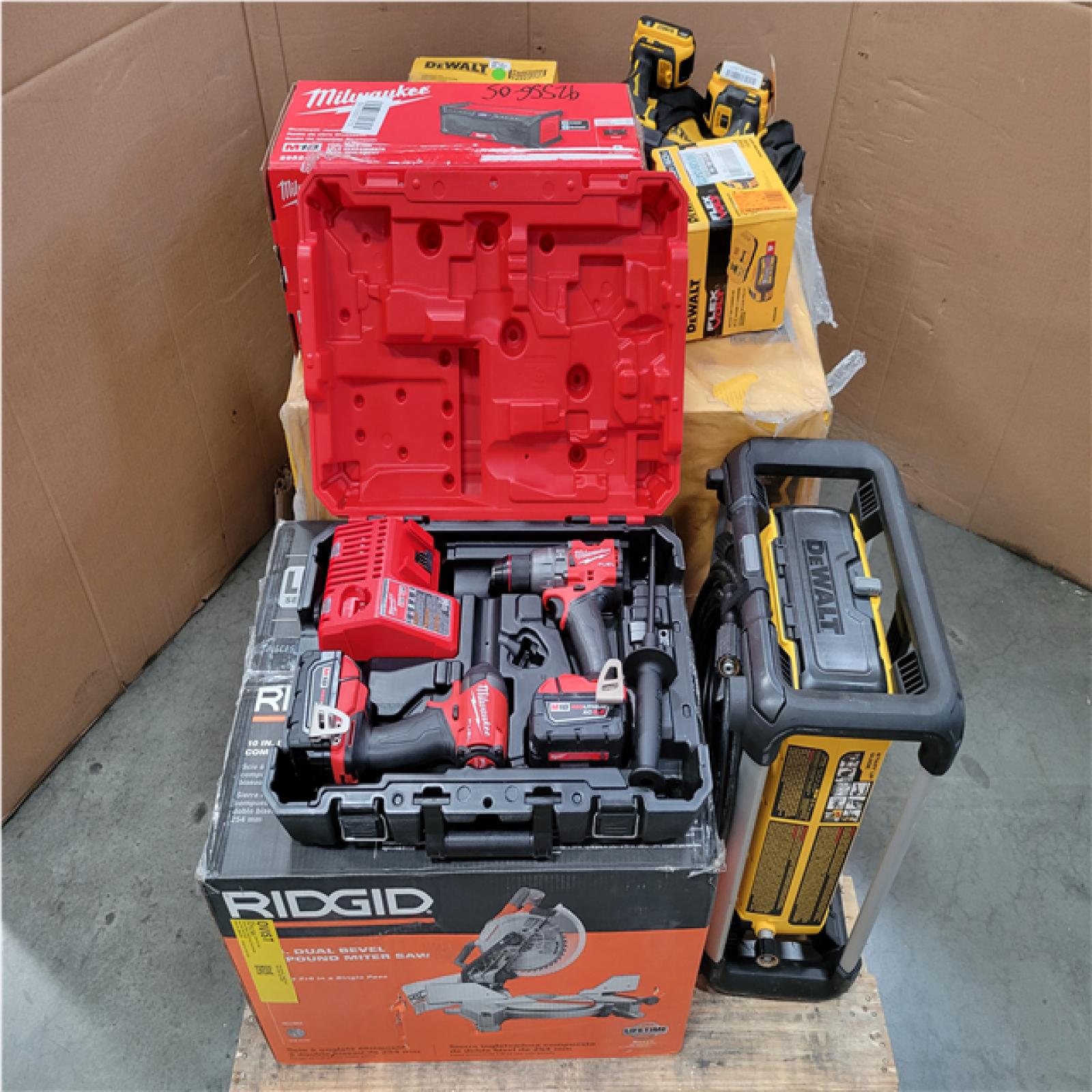 CALIFORNIA AS-IS TOOL PALLET