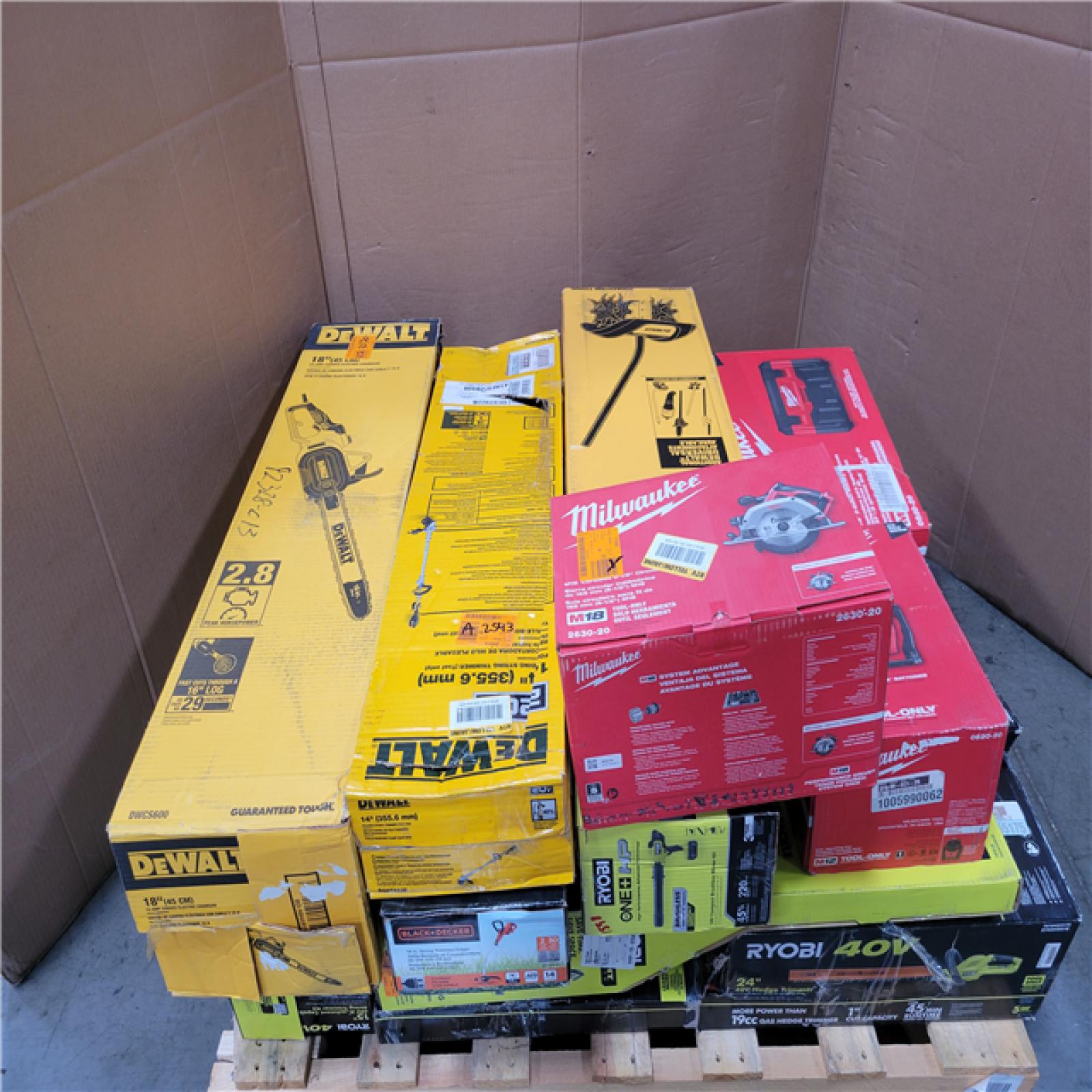 CALIFORNIA AS-IS TOOL PALLET