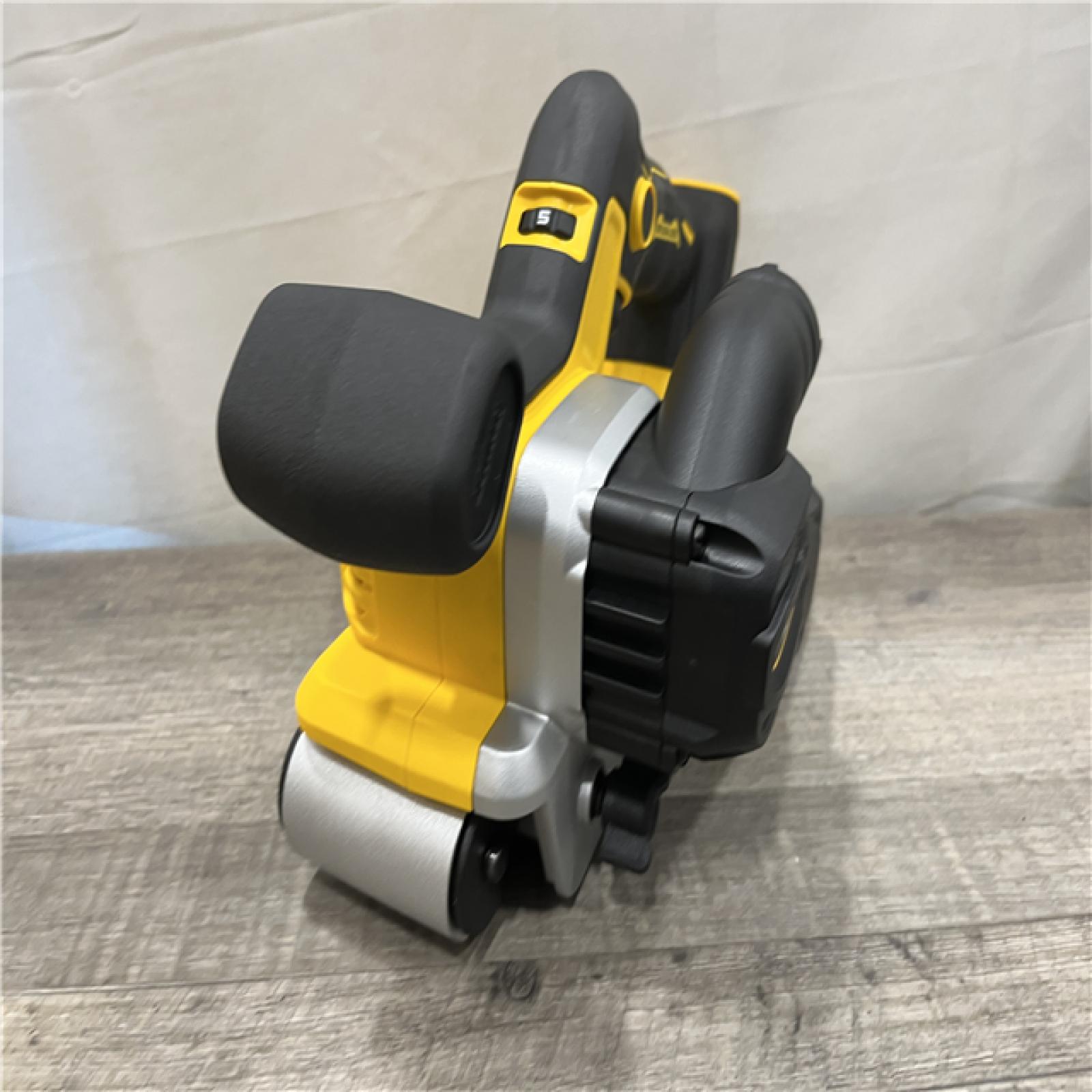 AS-IS DEWALT 20V MAX* XR Brushless Cordless Belt Sander (Tool-Only)