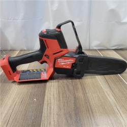 AS-IS Milwaukee M18 FUEL 8 in. 18V Lithium-Ion Brushless HATCHET Pruning Saw Kit with 6Ah High Output Battery and Charger