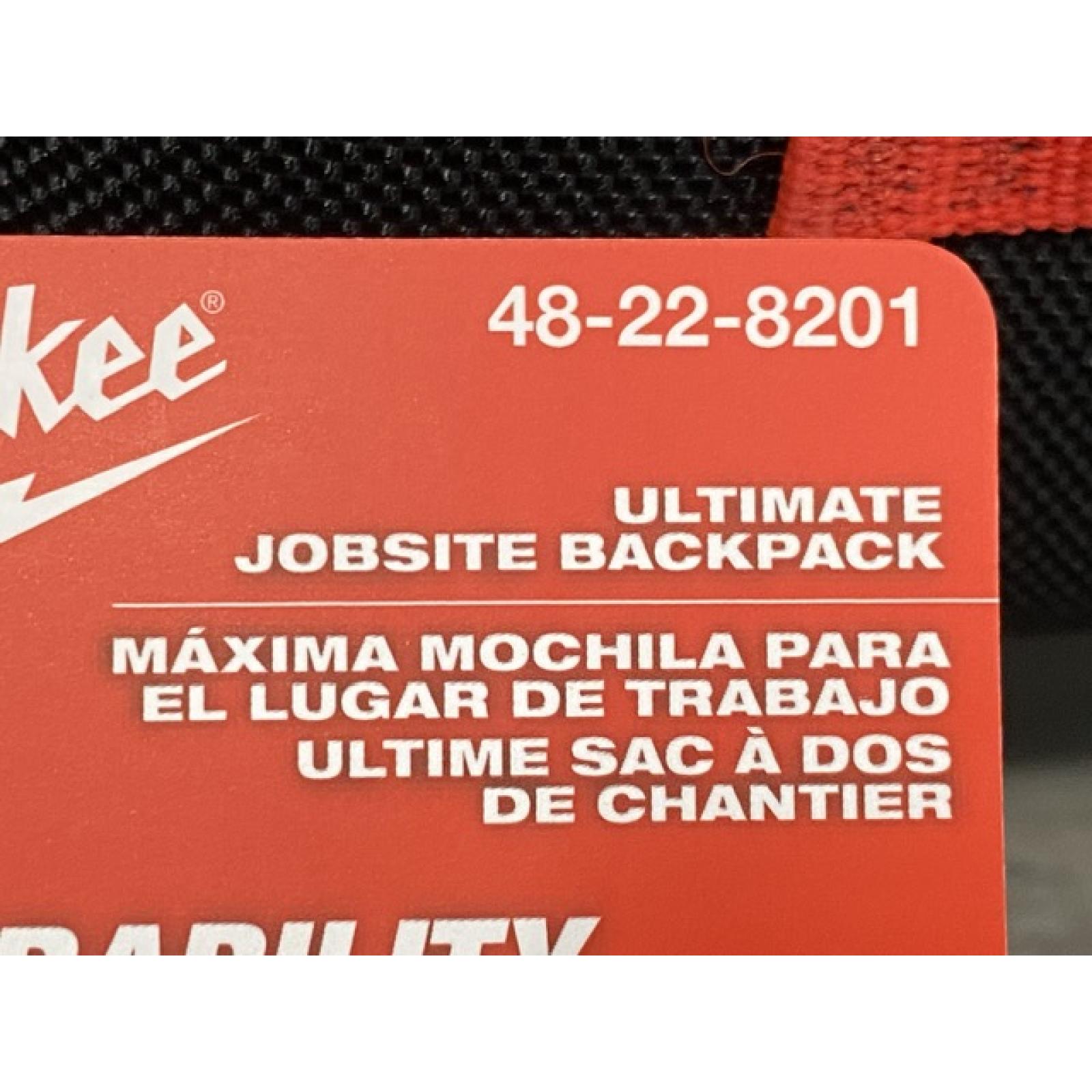 NEW - Milwaukee 15 in. Ultimate Jobsite Tool Backpack