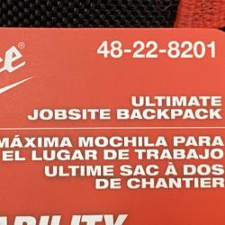 NEW - Milwaukee 15 in. Ultimate Jobsite Tool Backpack