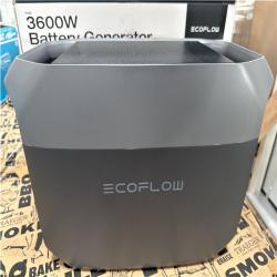 CALIFORNIA AS IS ECOFLOW 3600W BATTERY GENERATOR