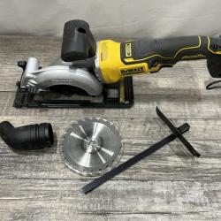 AS-IS DEWALT ATOMIC 20V MAX Cordless Brushless 4-1/2 in. Circular Saw (Tool Only)