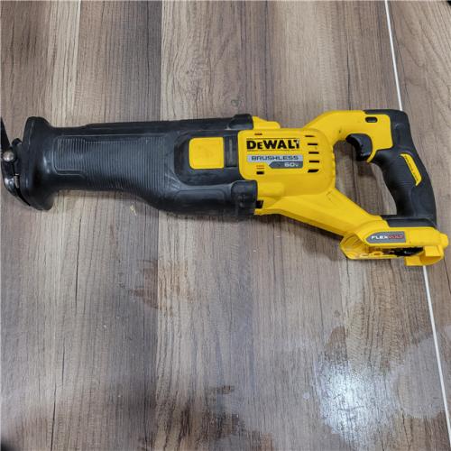AS-IS  DeWalt DCS389B FLEXVOLT 60V MAX Cordless Brushless Reciprocating Saw (Tool-Only)